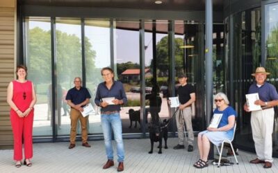 Toeristische folder voor blinden en slechtzienden